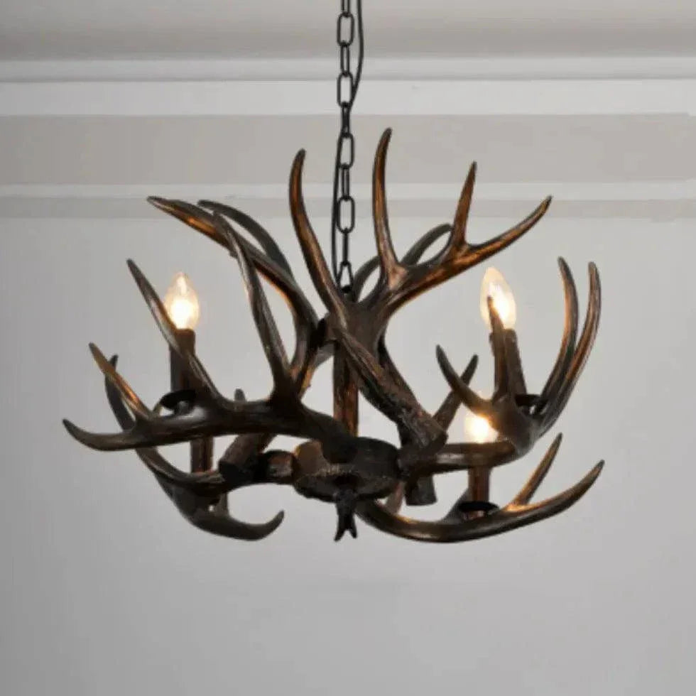 Tres Grand Lustre Design Chandeliers Style Rétro - Clowas.fr