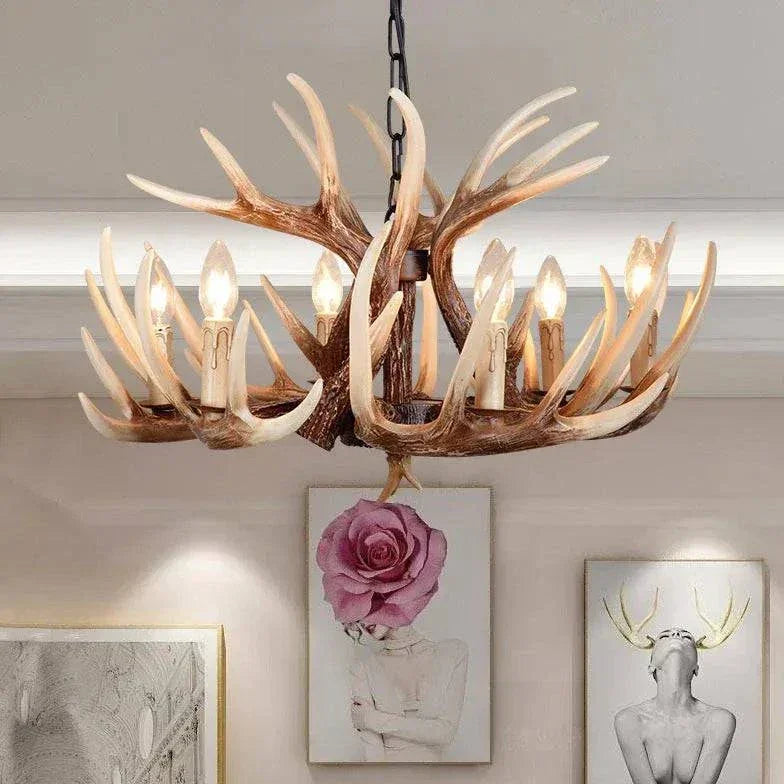 Tres Grand Lustre Design Chandeliers Style Rétro - Clowas.fr