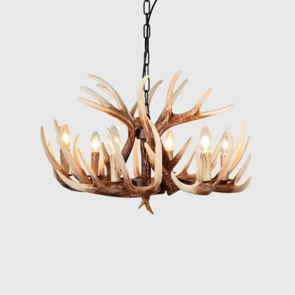 Tres Grand Lustre Design Chandeliers Style Rétro - Clowas.fr
