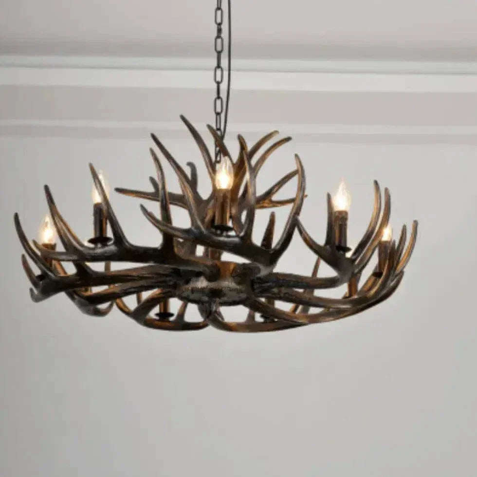 Tres Grand Lustre Design Chandeliers Style Rétro - Clowas.fr