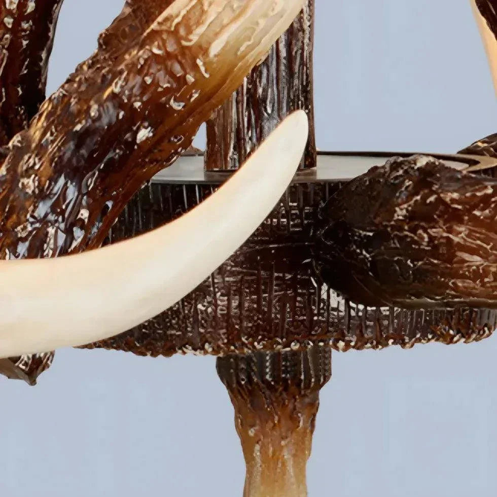 Tres Grand Lustre Design Chandeliers Style Rétro - Clowas.fr