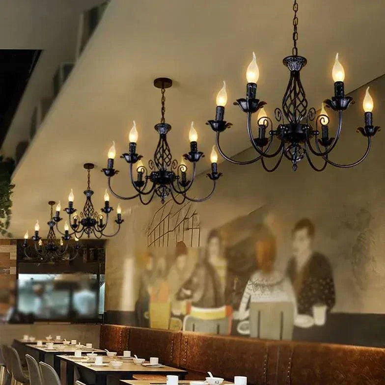 Lustre Chandelier De Style Rétro Pour Restaurant - Clowas.fr