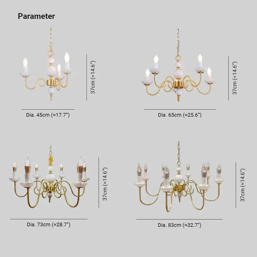 Lustre En Céramique Style Rétro Palace Français - Clowas.fr