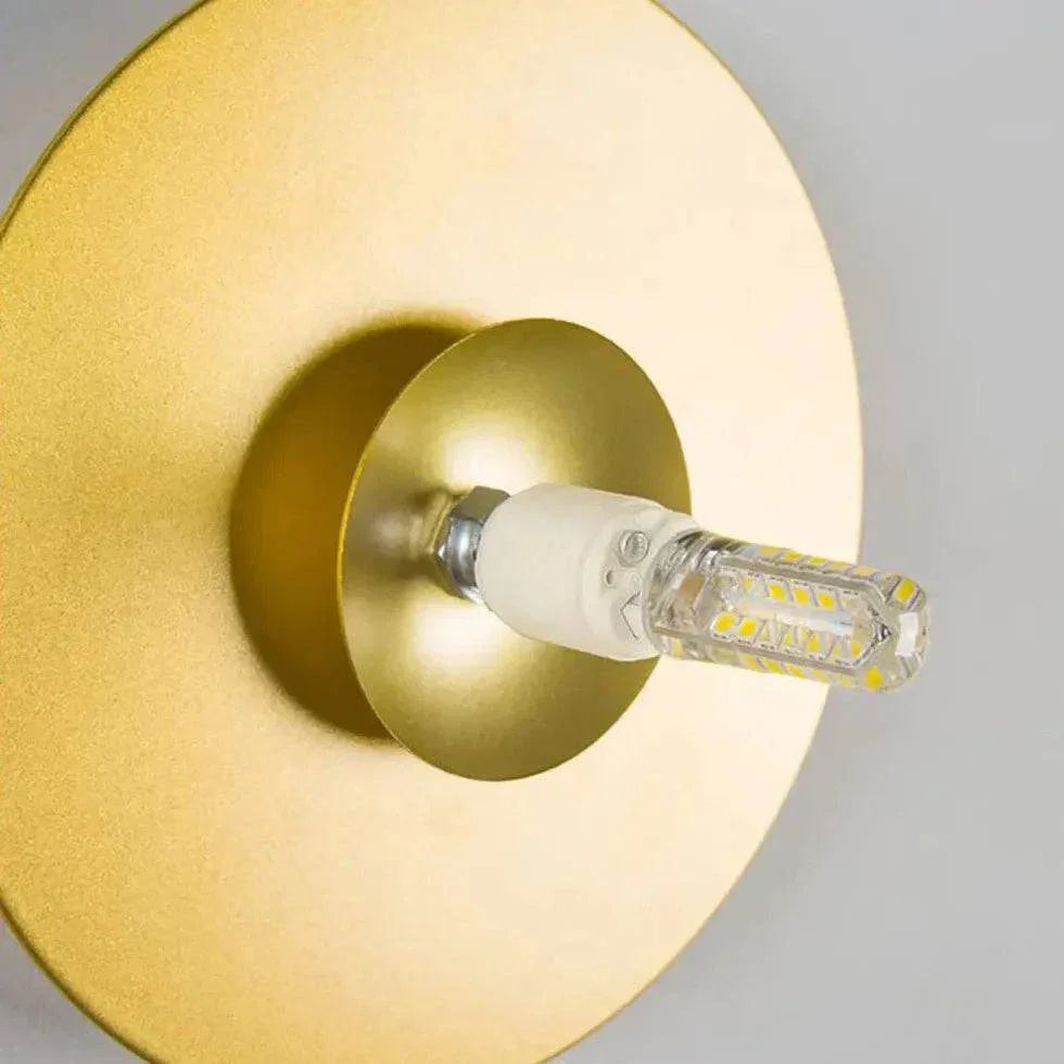 Luminaire Mural Or Verre Nordique - Clowas.fr