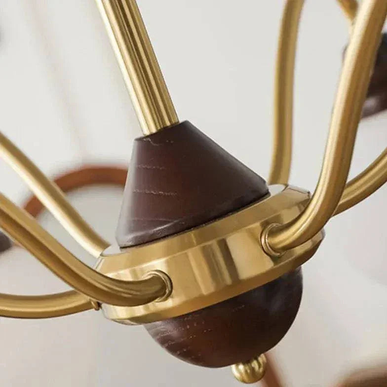 Lustre Blanc Suspendu Créatif À Led - Clowas.fr