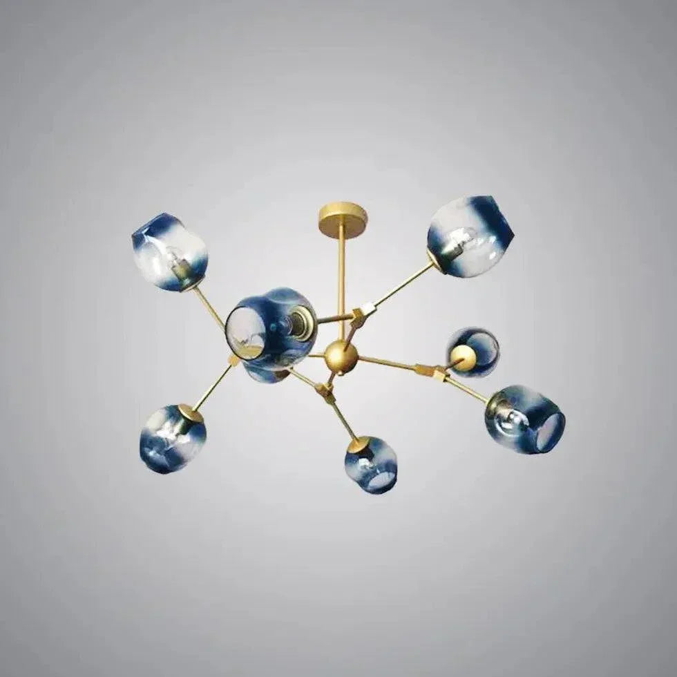 Lustre Multi Ampoules Nordique Moderne Créatif - Clowas.fr