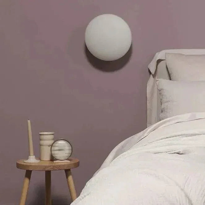 Luminaire Rond Mural Moderne Simple Verre - Clowas.fr