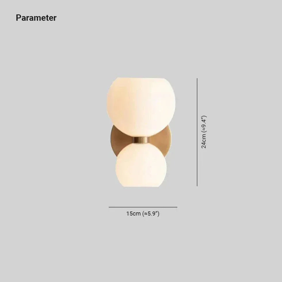 Applique Murale En Verre Haut Et Bas Pour Salon - Clowas.fr