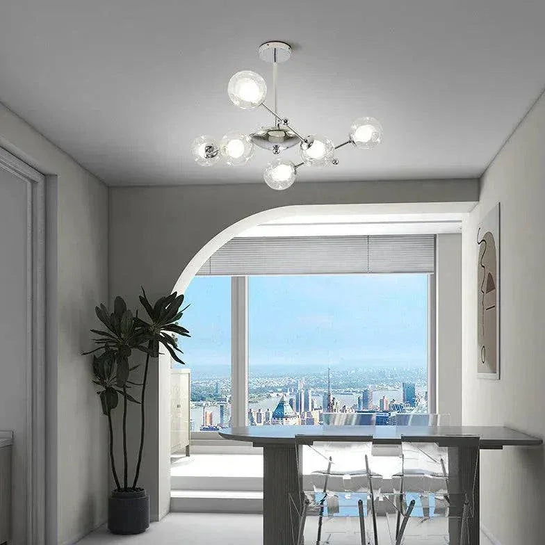 Suspension En Verre Sphérique Poli Pour Restaurant - Clowas.fr