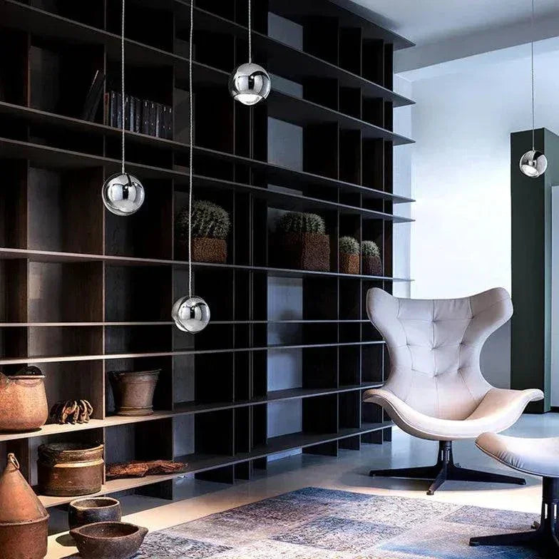 Lustre Boule Doré Créatif Design Moderne - Clowas.fr