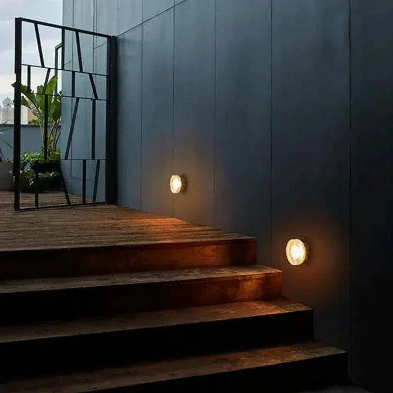 Luminaire Mural Extérieur Blanc Design Moderne - Clowas.fr