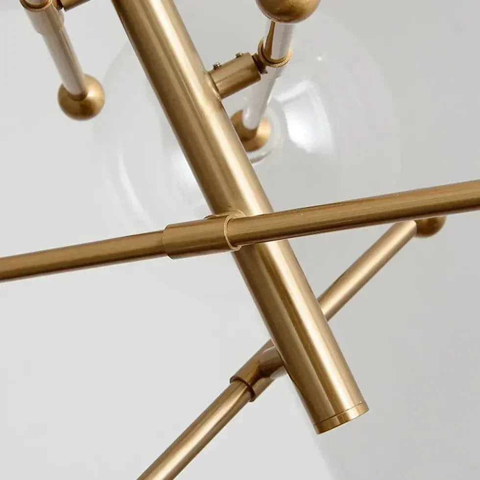 Lustre En Verre Moderne Nordique Élégant - Clowas.fr