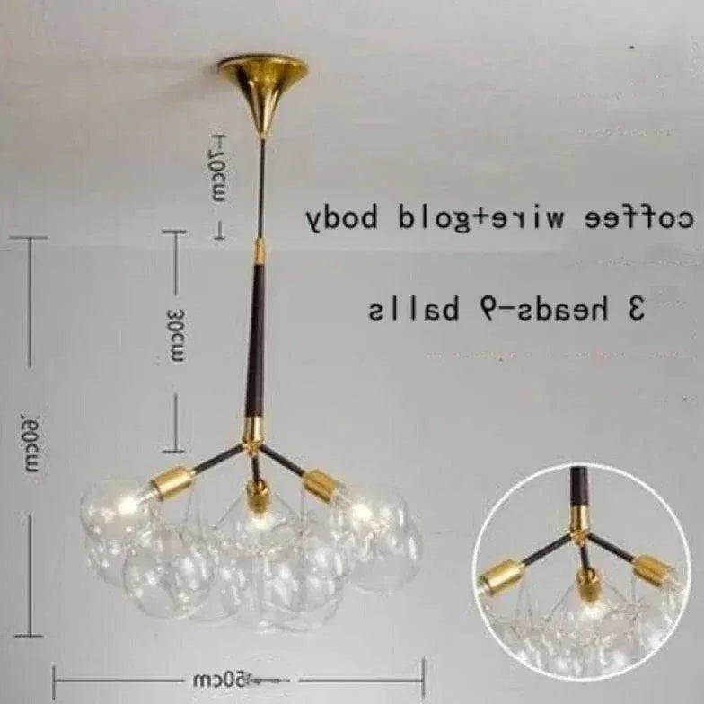 Lustres Originaux Modernes Luxe Créatif Salon - Clowas.fr