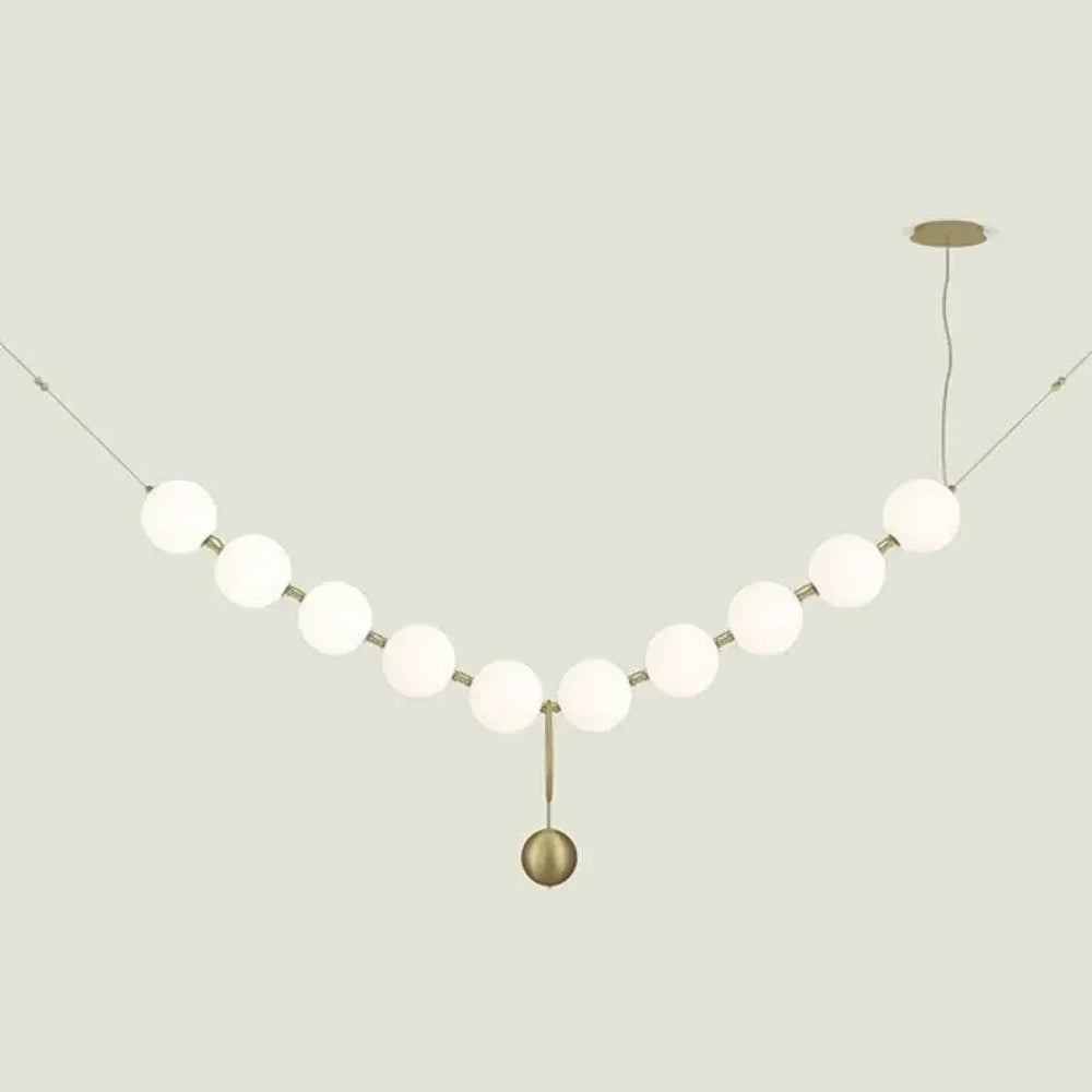 Lustre En Verre À Éclairage Excentrique Créatif - Clowas.fr