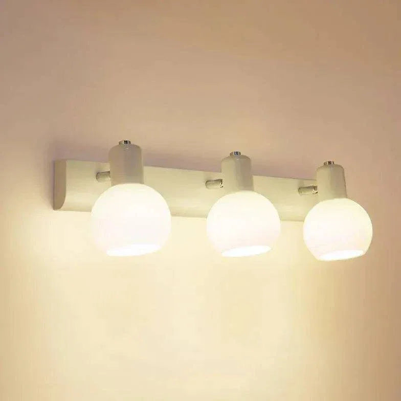 Spot En Verre Rond Blanc Pour Restaurant - Clowas.fr