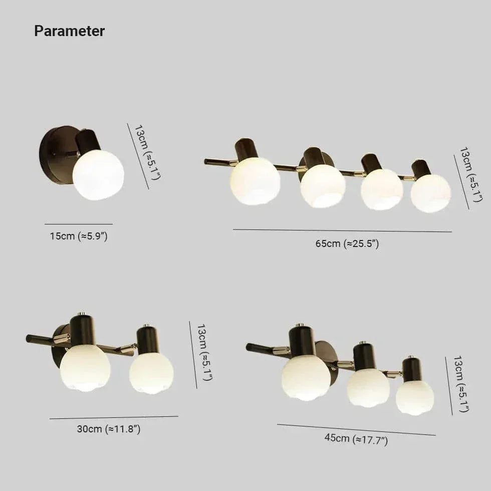 Spot En Verre Rond Blanc Pour Restaurant - Clowas.fr