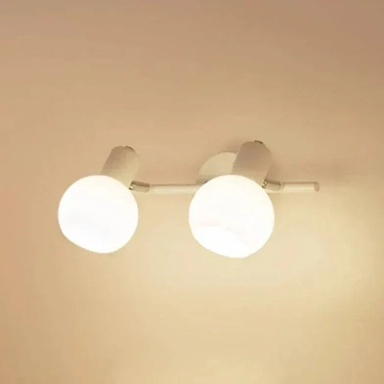 Spot En Verre Rond Blanc Pour Restaurant - Clowas.fr