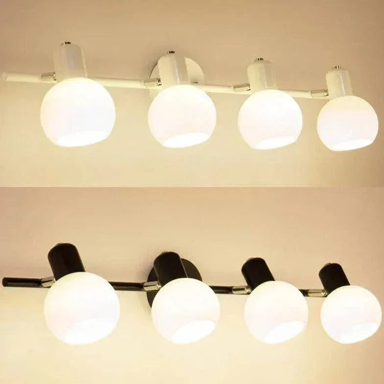 Spot En Verre Rond Blanc Pour Restaurant - Clowas.fr