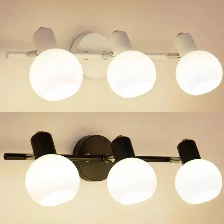 Spot En Verre Rond Blanc Pour Restaurant - Clowas.fr