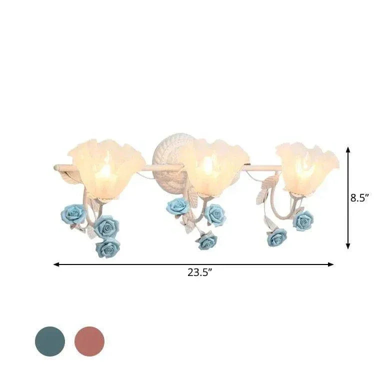 Applique Murale Salle De Bains Décorative Élégante Fleur - Clowas.fr