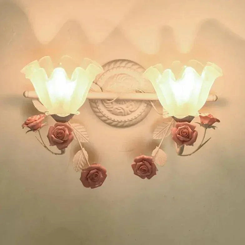 Applique Murale Salle De Bains Décorative Élégante Fleur - Clowas.fr