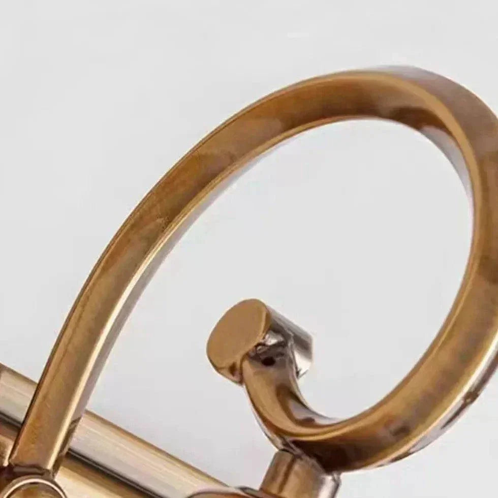 Applique Murale Dorée Salle De Bain Miroir Led Rétro - Clowas.fr