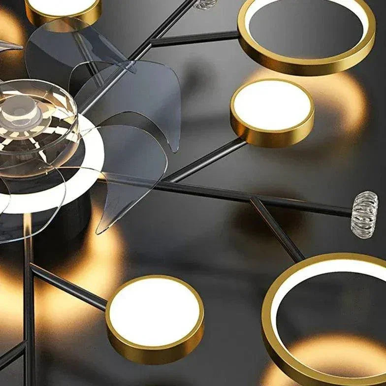 Ventilateur De Plafond Simple Avec Lumière - Clowas.fr