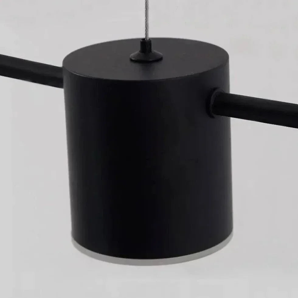 Lustre Moderne Linéaire Multi-Têtes Pour Restaurant - Clowas.fr