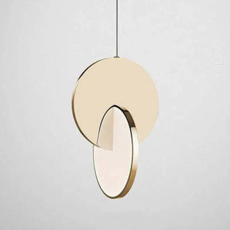 Lustre Rond Au Design Simple Et Moderne - Clowas.fr