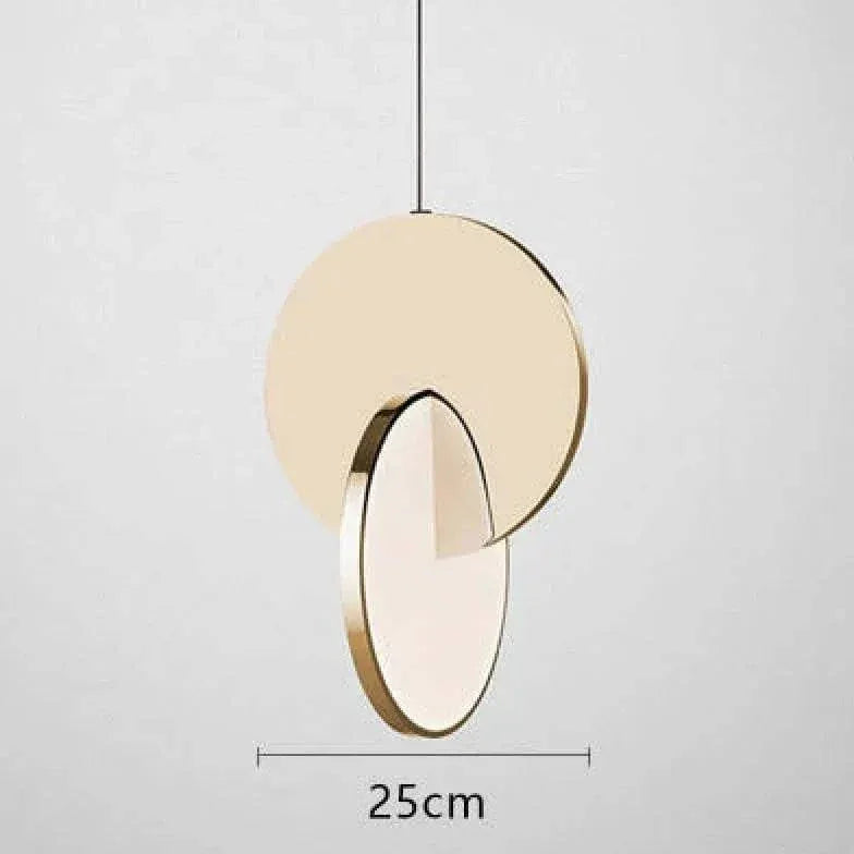 Lustre Rond Au Design Simple Et Moderne - Clowas.fr