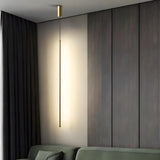 Suspension LED Linéaire Minimaliste pour Chevet