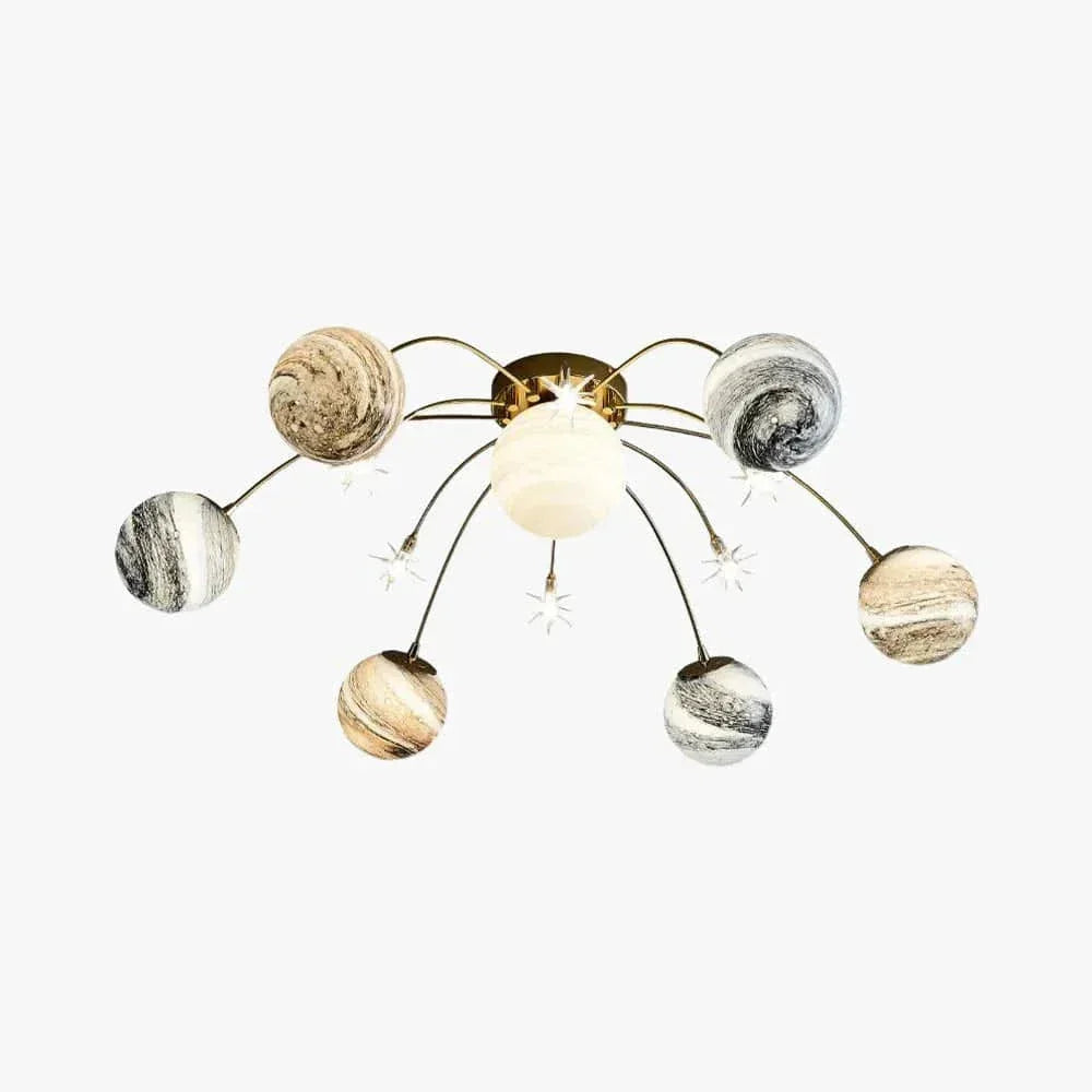 Plafonnier Araignée Suspension Étoile Lune Enfant Chambre - Clowas.fr