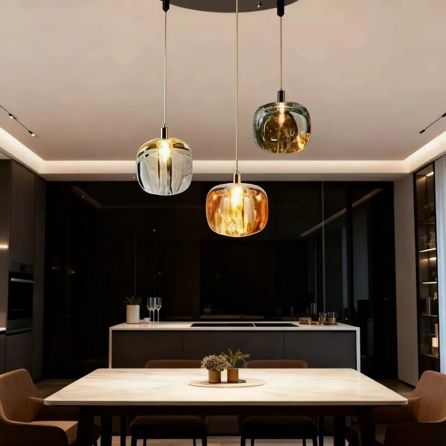 Suspension LED Cristal Style Minimaliste Salle À Manger