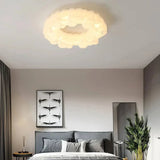 Plafonnier Design Plafond Bas Style Nid D'Abeille Crème