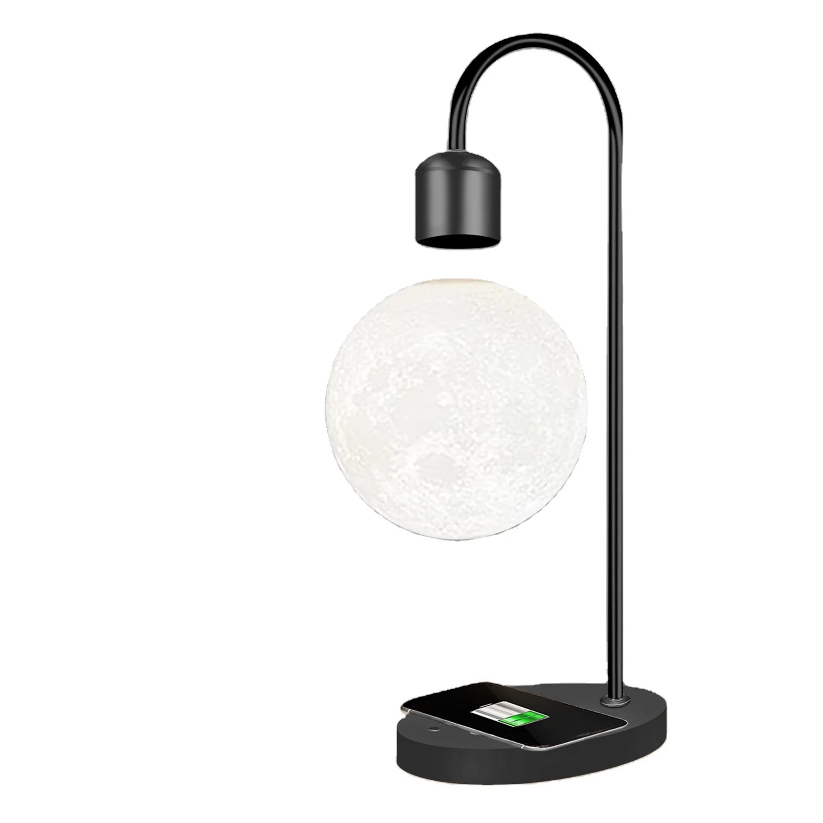 Lampe de lune en lévitation avec chargeur sans fil