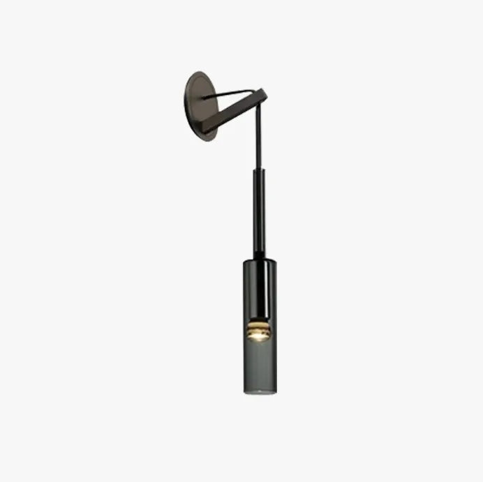 Applique Murale LED en Cristal et Laiton Forme Bouteille