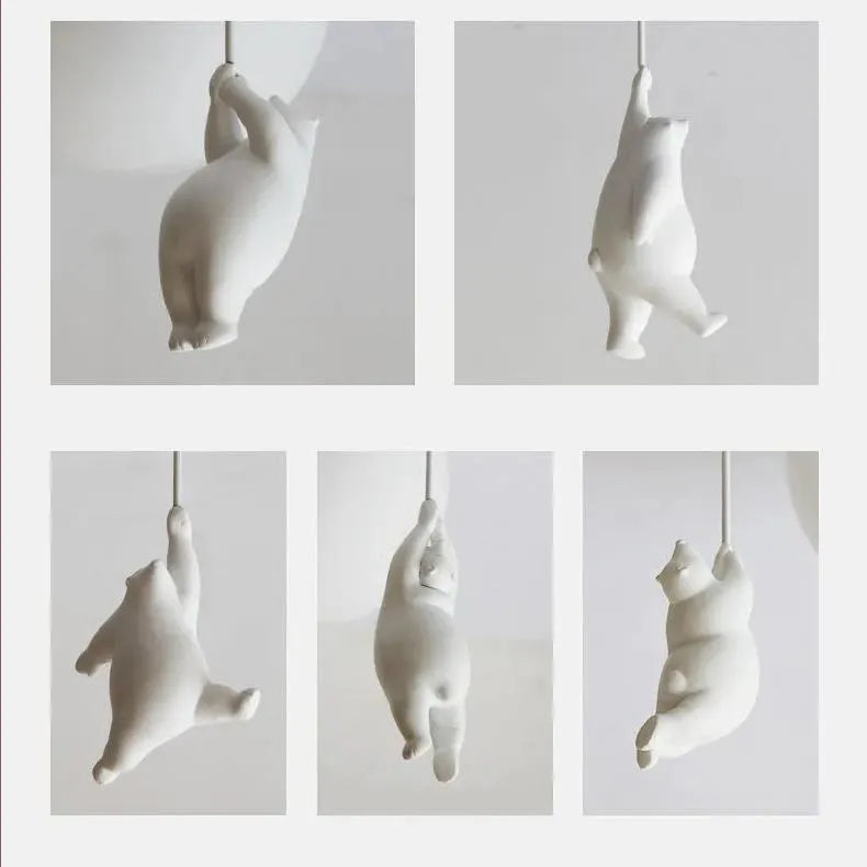Plafonnier LED Ours en Forme de Ballon pour Chambre d'Enfant