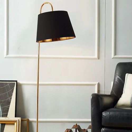 White Minimalist Style Floor Lamp