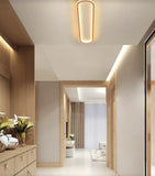 Plafonnier LED Moderne Ovale Dimmable Pour Couloir