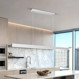 Suspension Barre LED Noire Minimaliste Dimmable