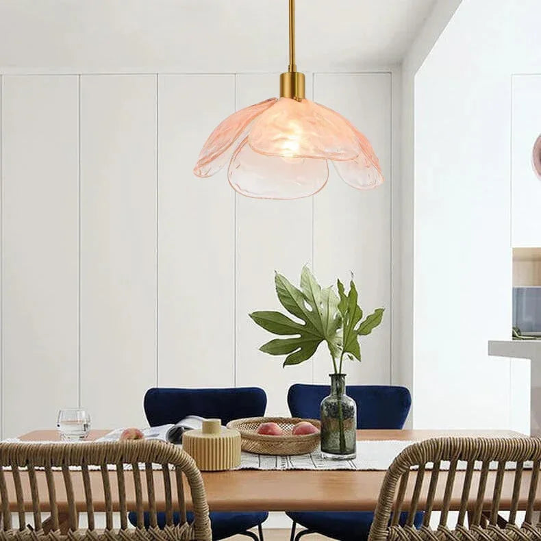 Pendante De Chambre À Coucher Multicolore En Forme De Fleur Lumière - Clowas.fr