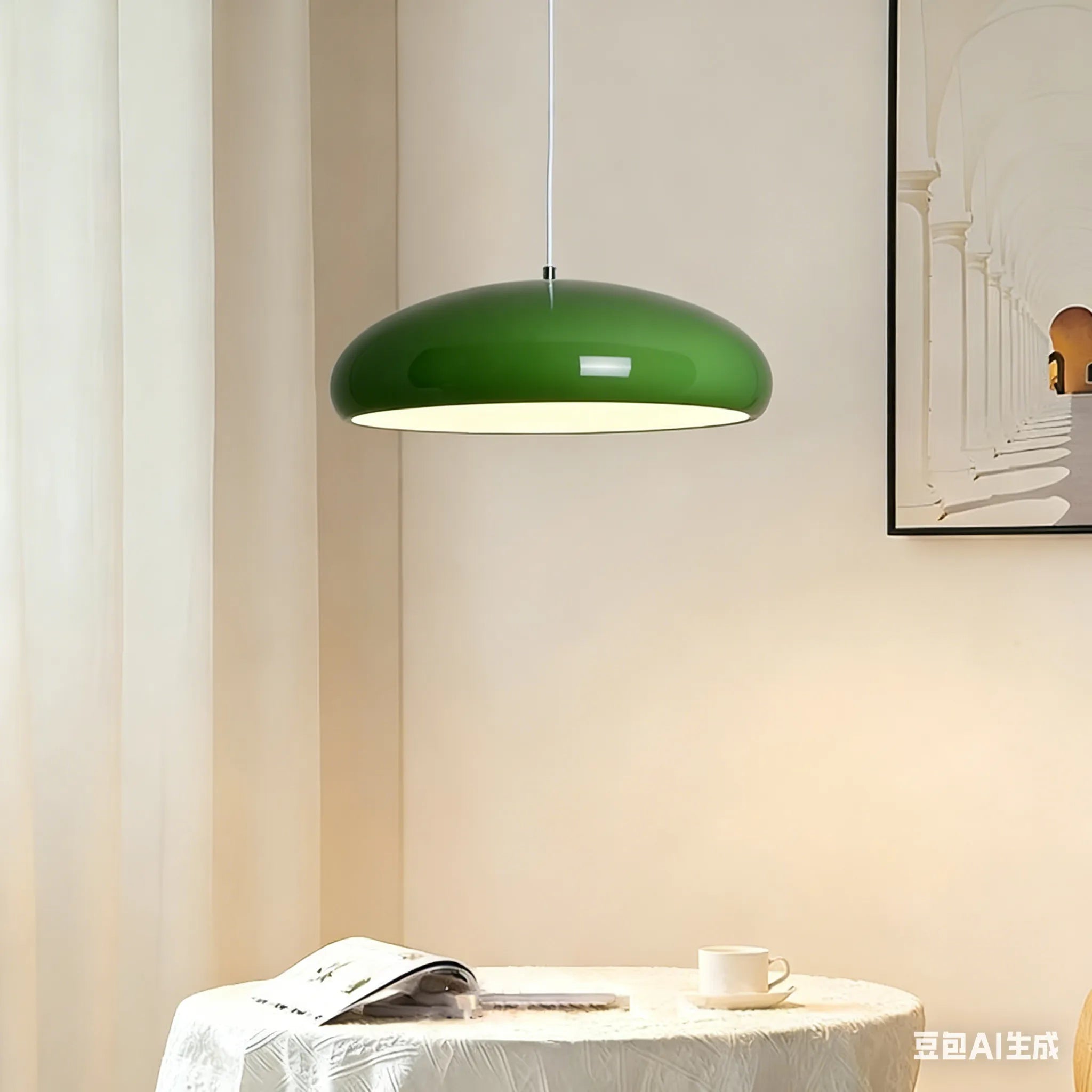 Suspension Coupole Minimaliste Contemporaine pour Salle à Manger