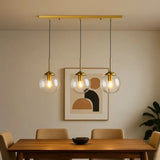 Suspension Boule en Verre Minimaliste pour Salle à Manger