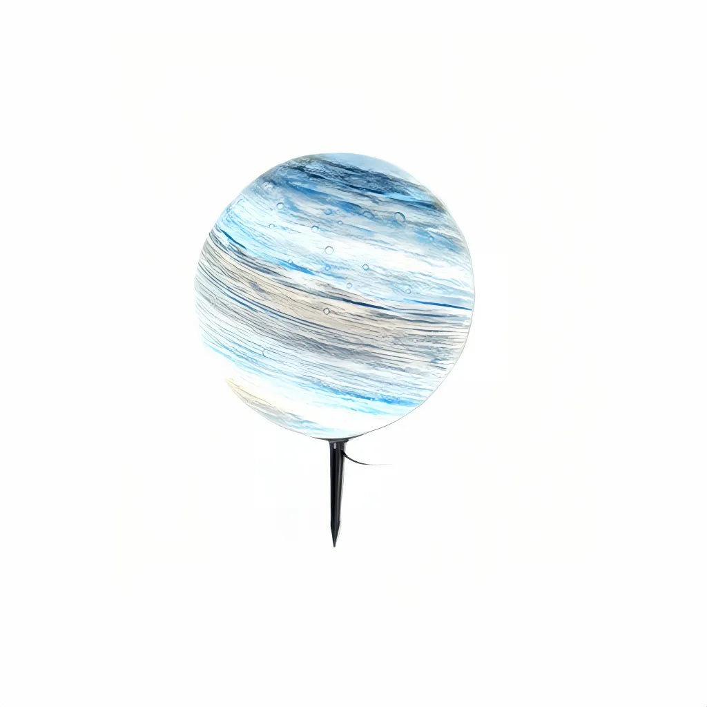 Lampe Solaire Décorative Extérieure Moderne Planète pour Jardin