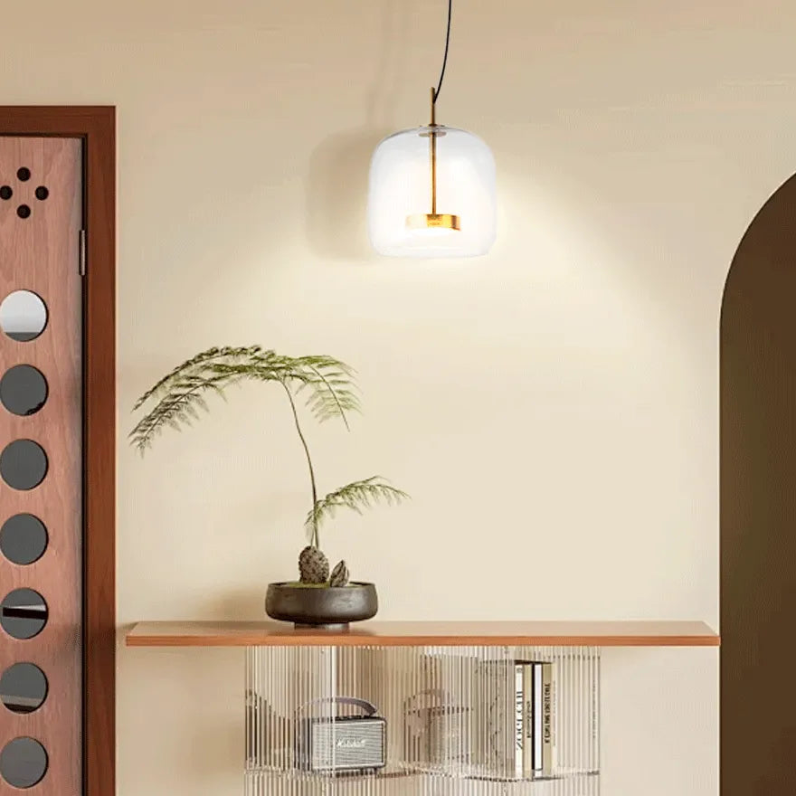 Suspension Design Moderne en Verre Dimmable pour Salle À Manger