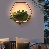 Applique Murale LED Extérieure Créatif avec Pot de Plante
