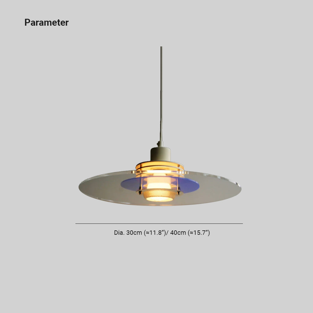 Lustre de chambre moderne à tête unique ronde