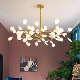 Lustre Moderne en Forme de Branches de Luxe pour Salon