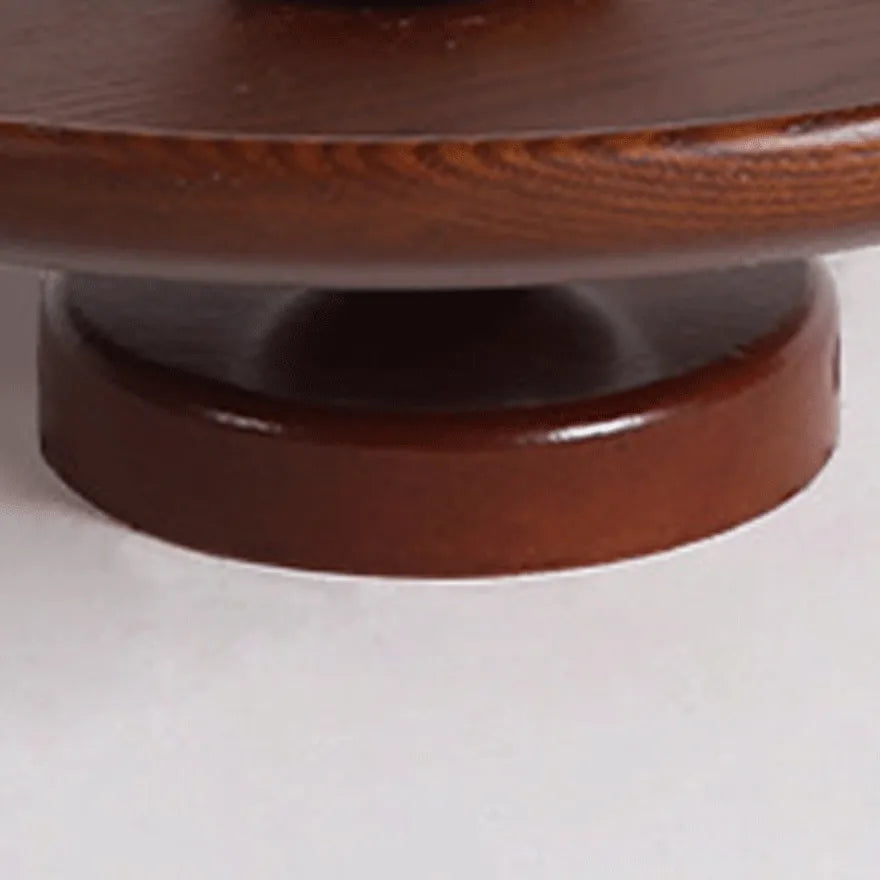 Plafonnier en Bois Design Japonais en Forme de Bol pour Couloir