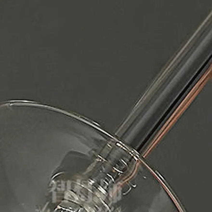 Suspension Simple Verre Cylindrique pour Salle à Manger